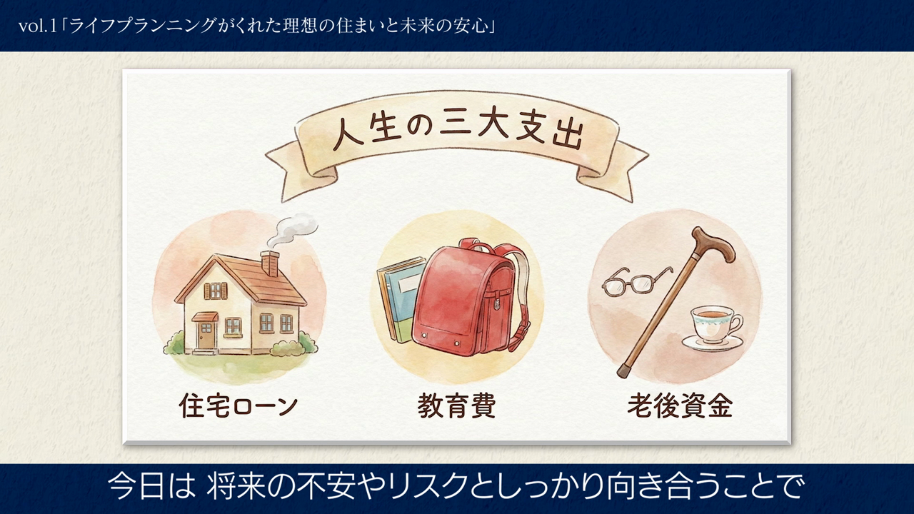 「ライフプランニングがくれた理想の住まいと未来の安心」